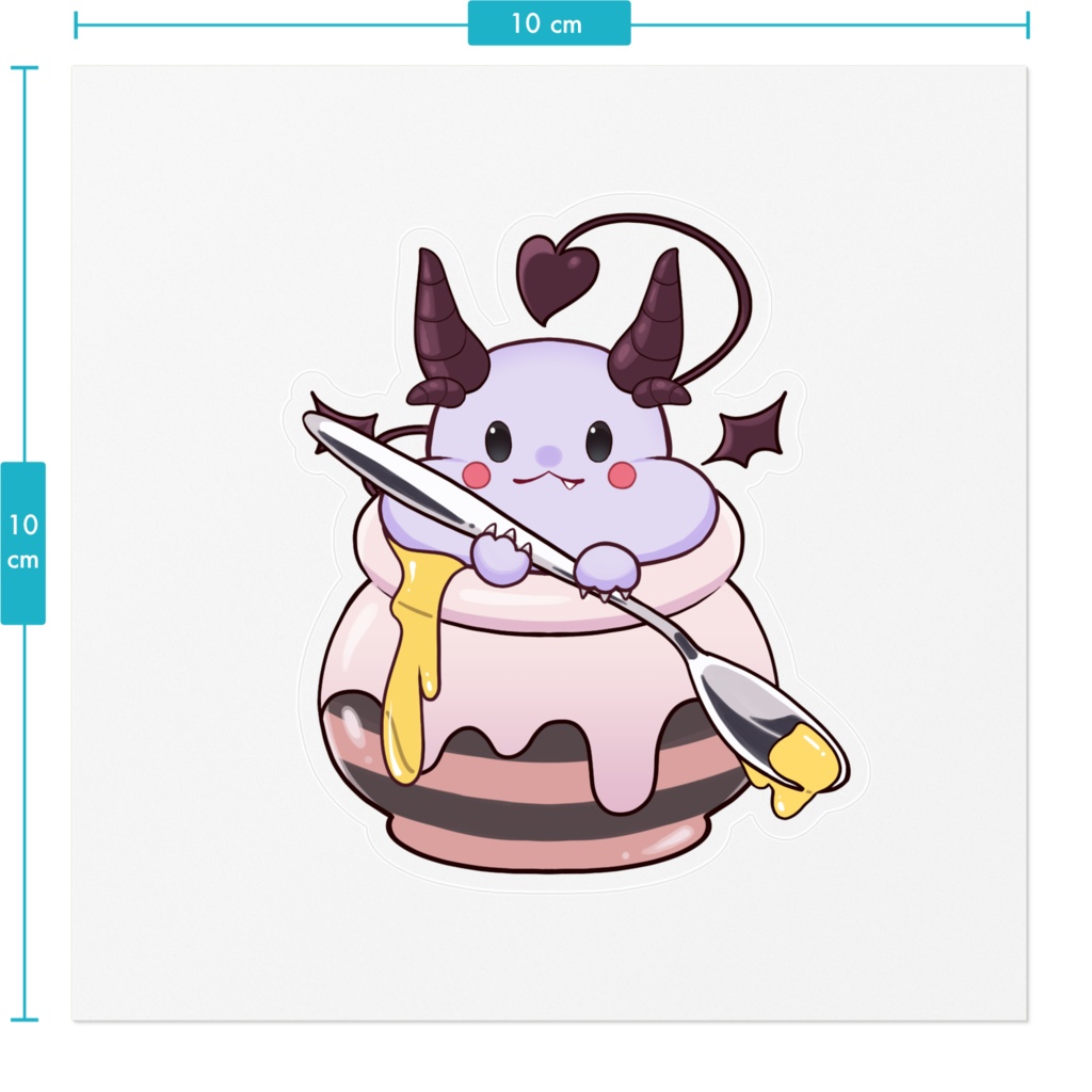 【色魔夢玖】夢玖の眷族ステッカー