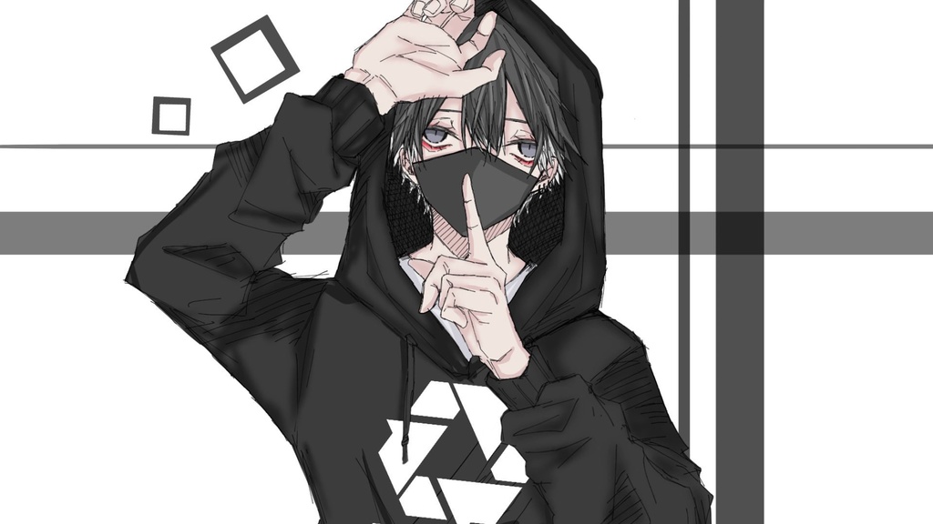 あらいむおりじなるプルオーバーパーカー