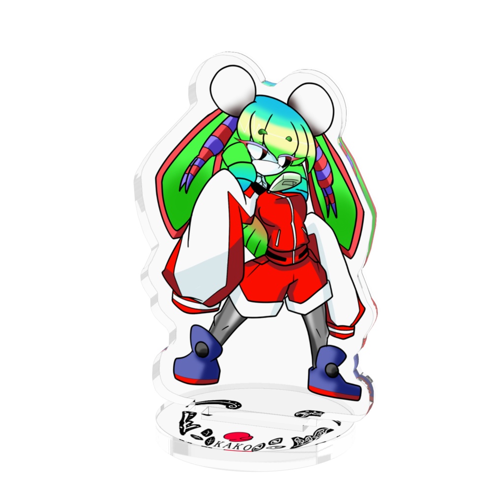 青龍美カコ アクリルフィギュア
