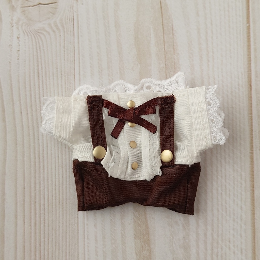 【ちびぐるみサイズ】帽子・服セット【全二色】