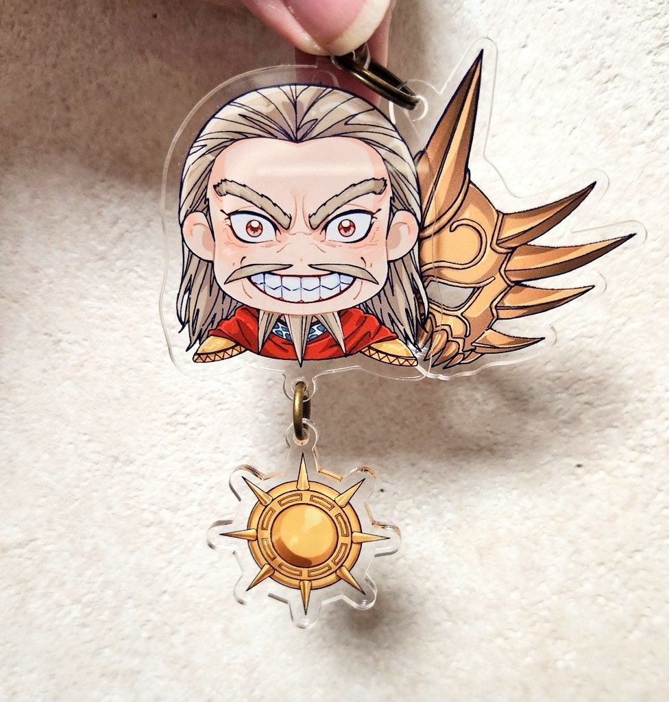 麃公将軍ツインアクリルキーホルダー