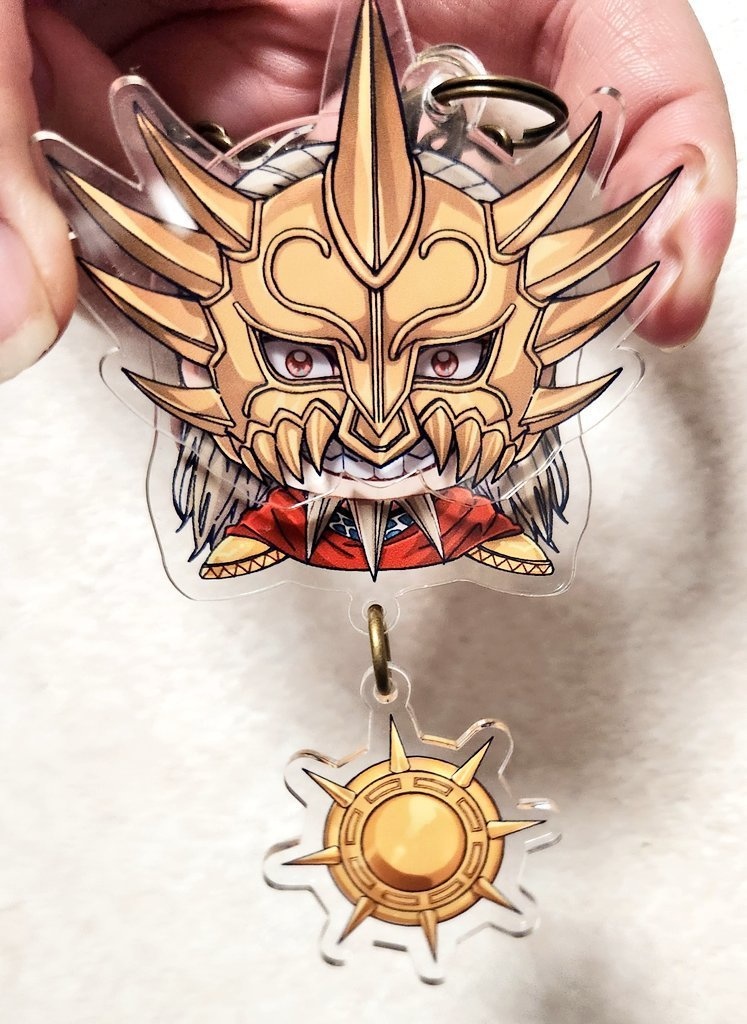 麃公将軍ツインアクリルキーホルダー