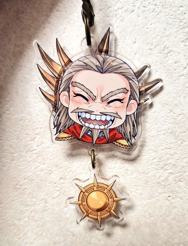 麃公将軍ツインアクリルキーホルダー