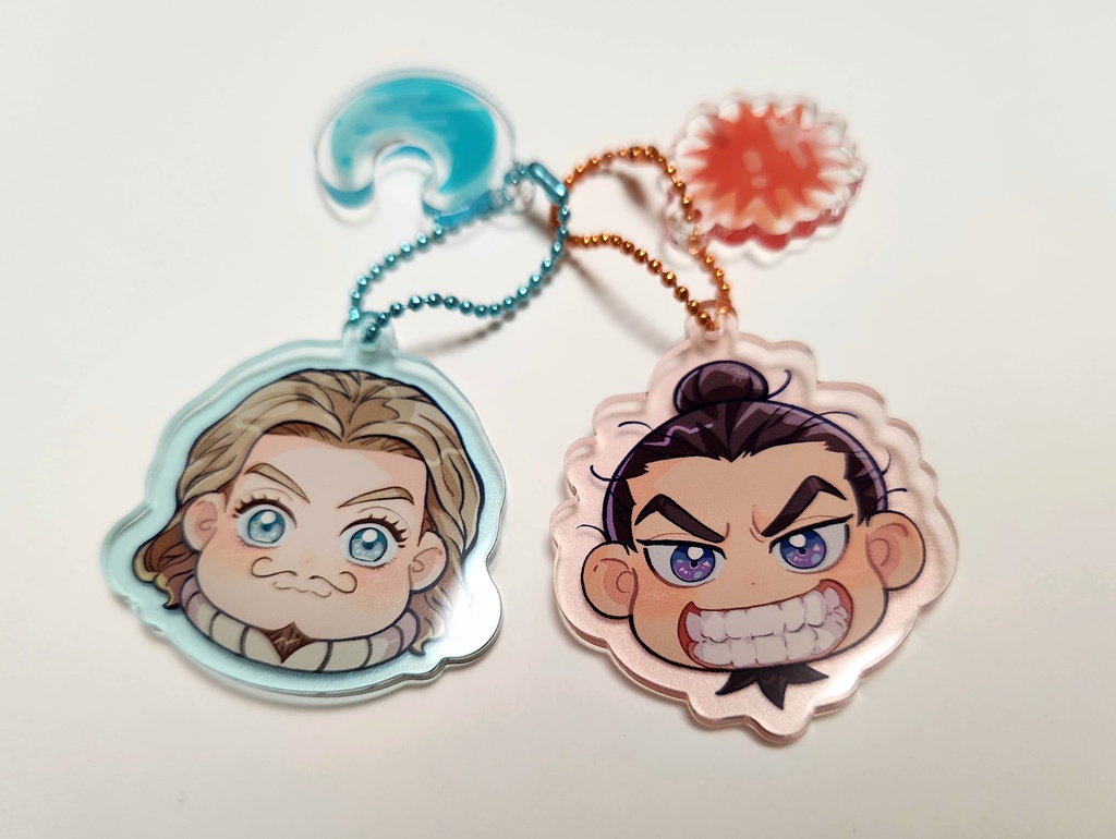 騰録ミニアクリルキーホルダー