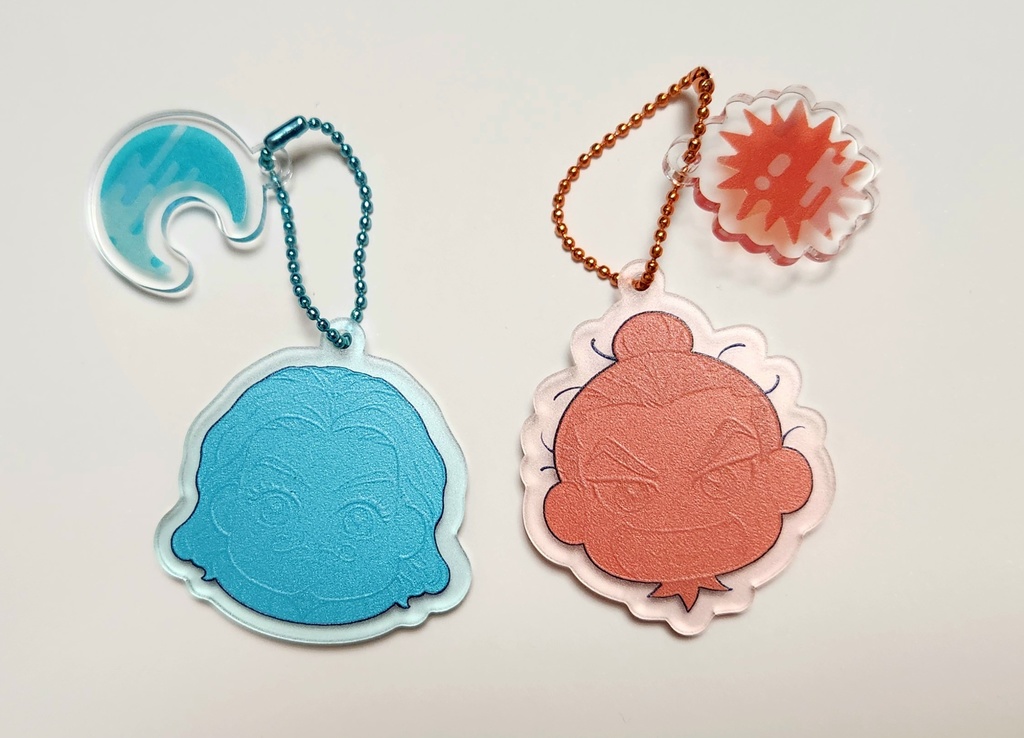 騰録ミニアクリルキーホルダー