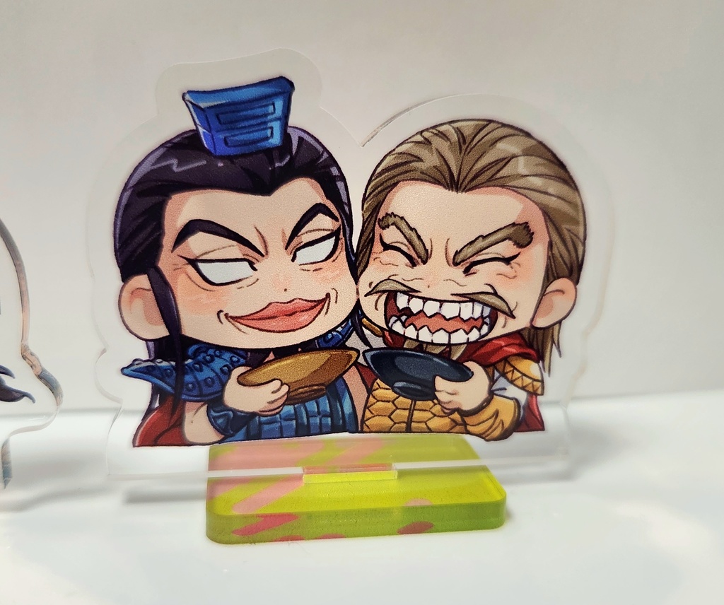 一緒に祝杯じゃあっ!!~麃公&王騎~ミニアクリルスタンド