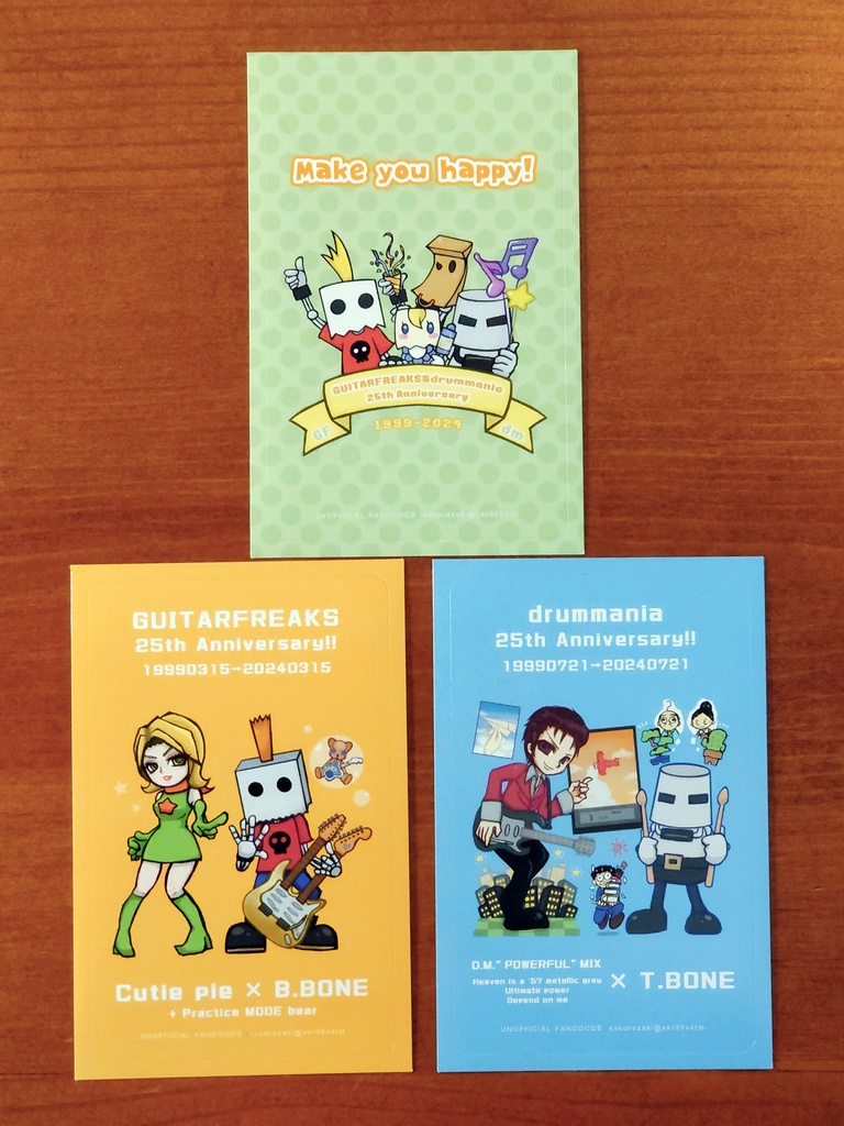 ICカードステッカー3種セット