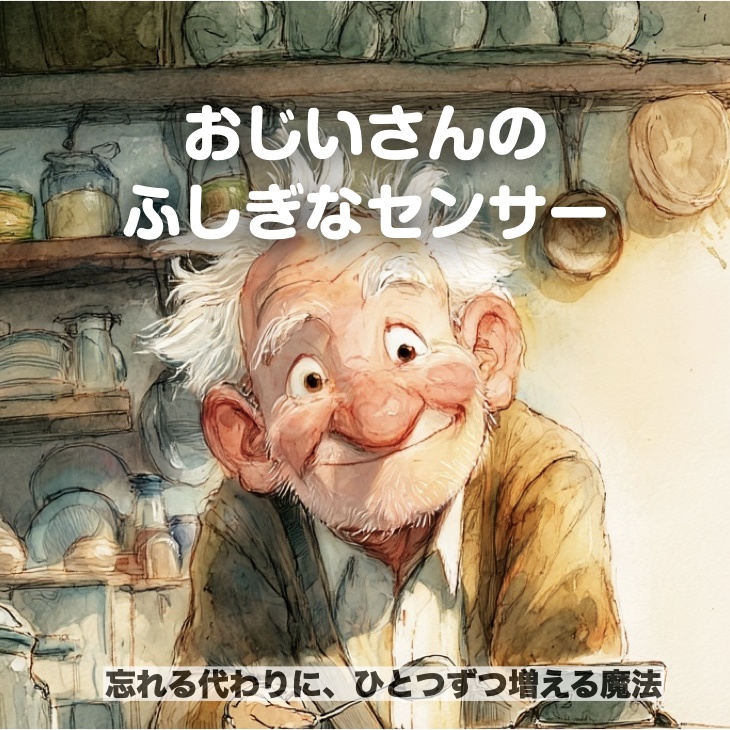おじいさんの不思議なセンサー