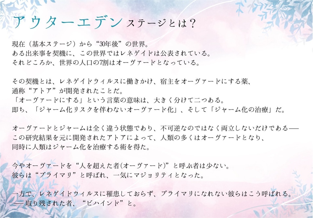 ダブルクロスThe 3rd Edition オリジナルステージ&キャンペーンシナリオ集「バーンダウン・アウターエデン」【特装版】