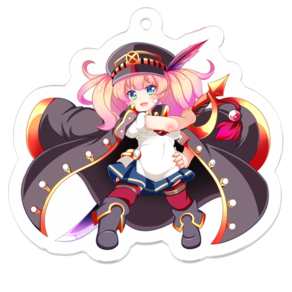 アクリルキーホルダー_モニカ