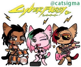 Cyberpussy Desktop Pet for Windows Users on PC
