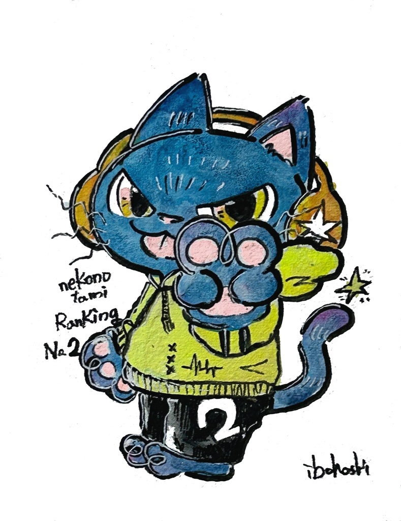 人気ランキング第二位あおねこ