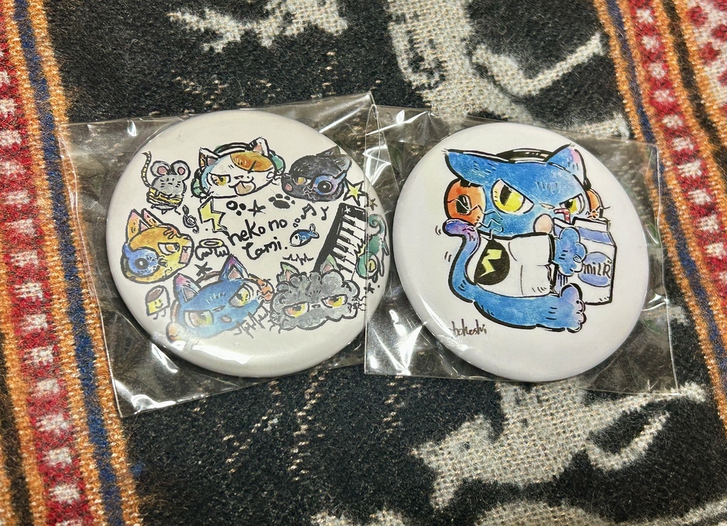 【勝手にデザフェス後夜祭】缶バッジセット②