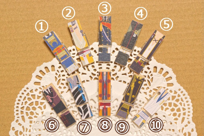 【刀剣乱舞】ウッドクリップ