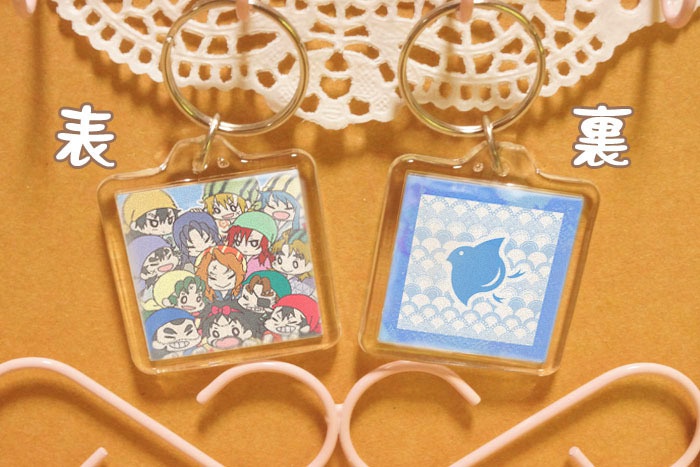 【忍たま】むぎゅと四角キーホルダー