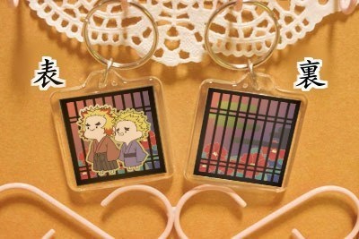 【鬼滅の刃】四角キーホルダー🈪