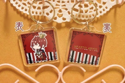 【ツイステ】四角キーホルダー