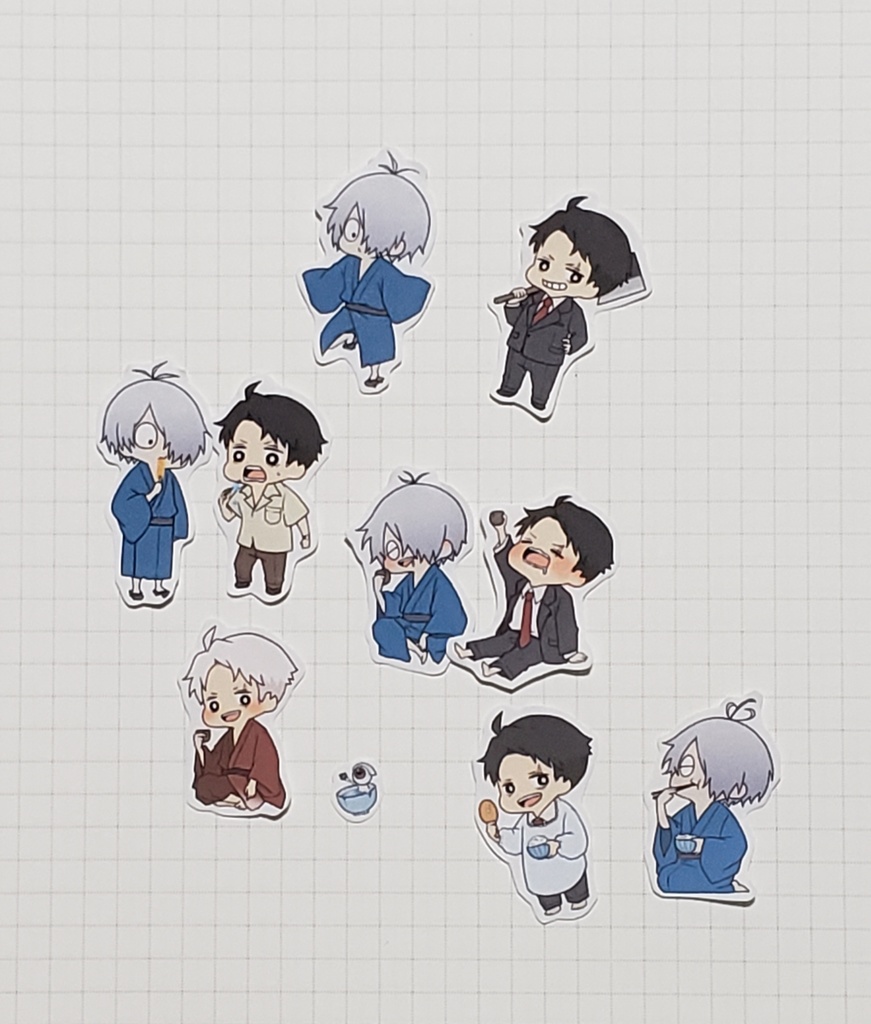 【ゲ謎】父水フレークシール