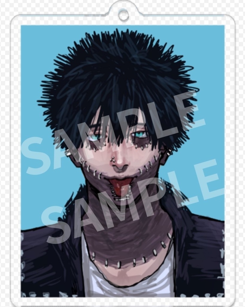 証明写真アクリルキーホルダー