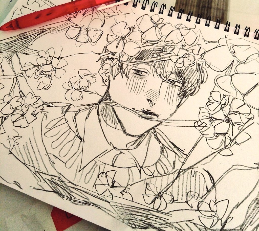 ドローイング創作原画スケブ