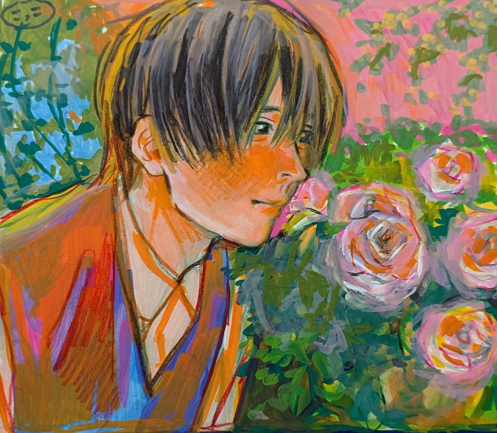 色紙原画