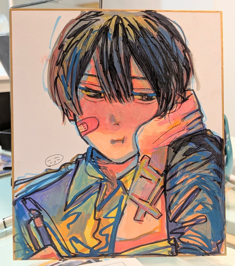 色紙原画
