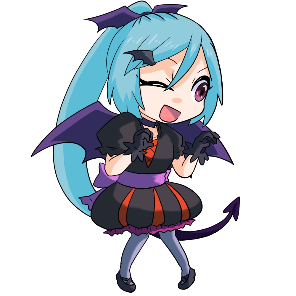 (pkg)アクリルキーホルダー：雨深悪魔ver.