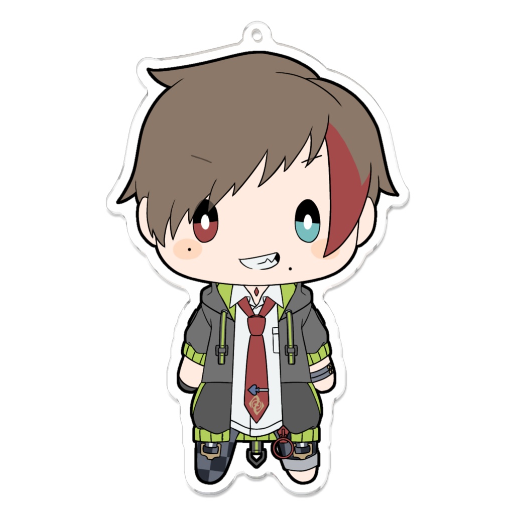 【ぬい風】秋　焔　アクリルキーホルダー