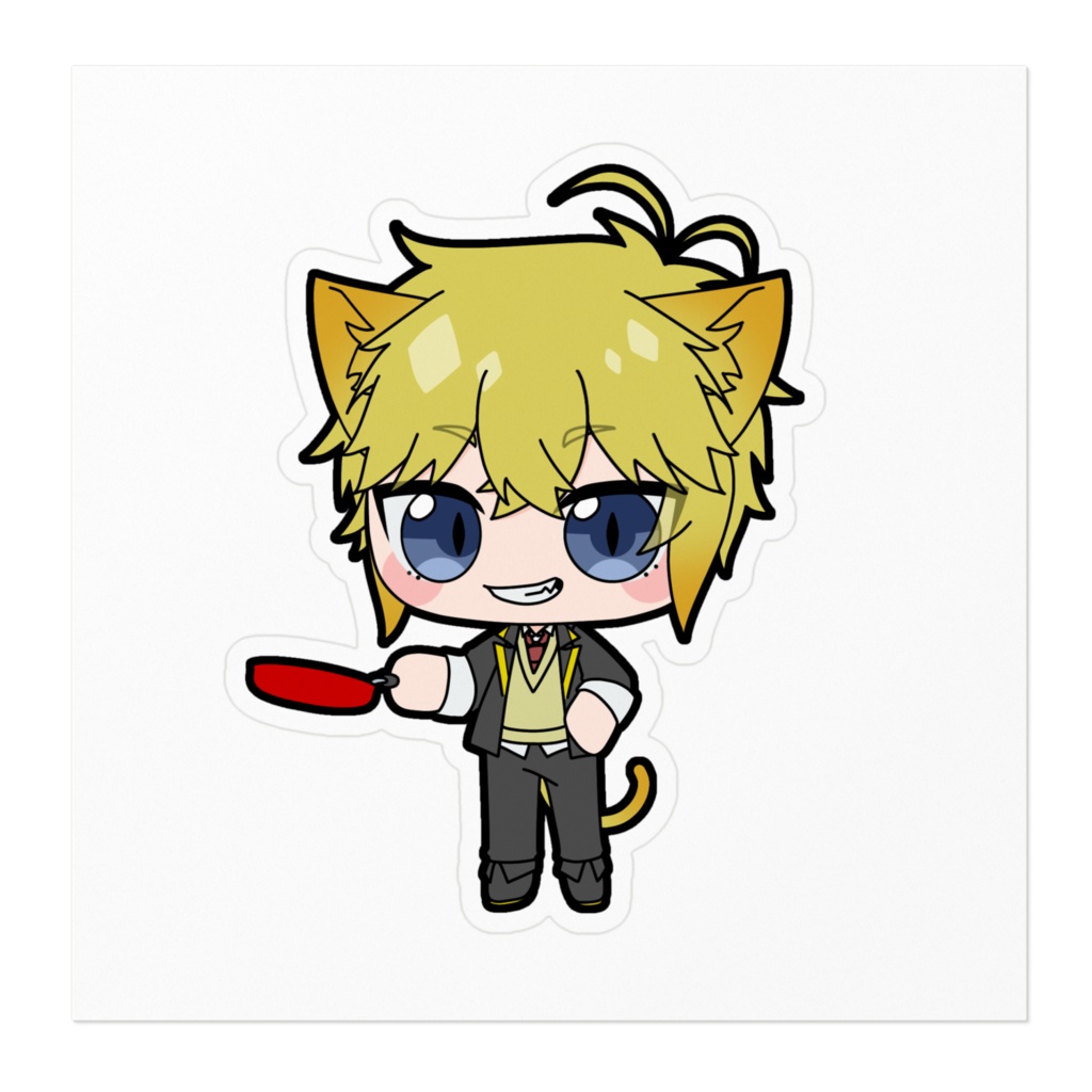 【ステッカー】劔 雷【ミニキャラ】