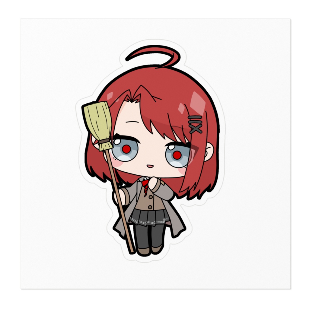 【ステッカー】血針 縫【ミニキャラ】