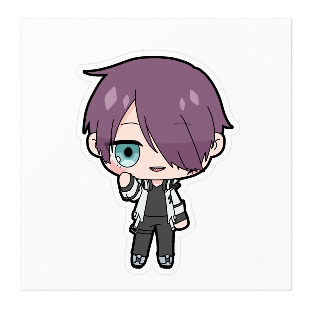 【ステッカー】瑠璃音 音想【ミニキャラ】