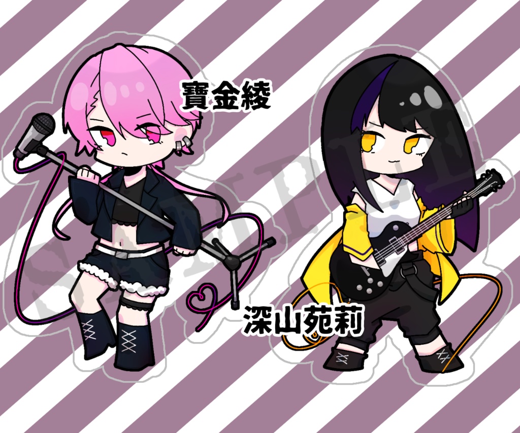 クリアステッカー