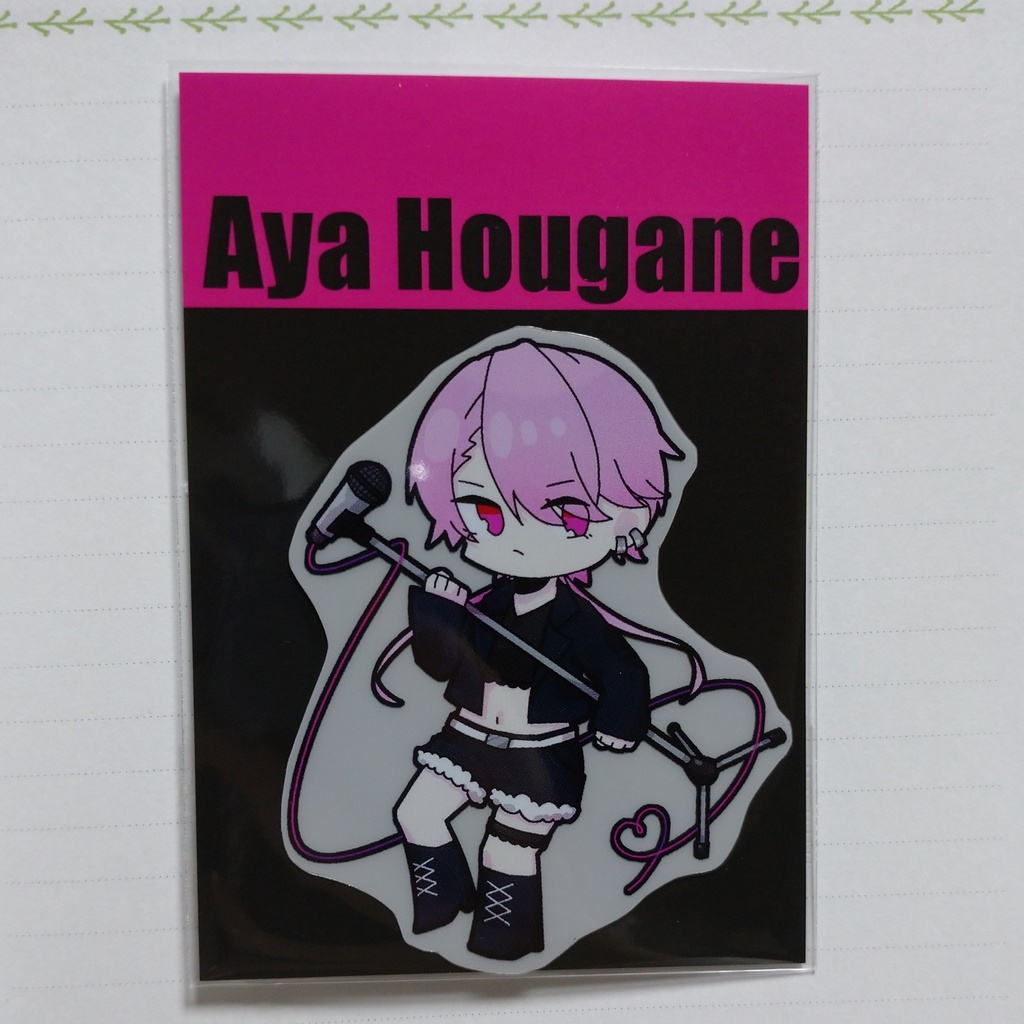 クリアステッカー