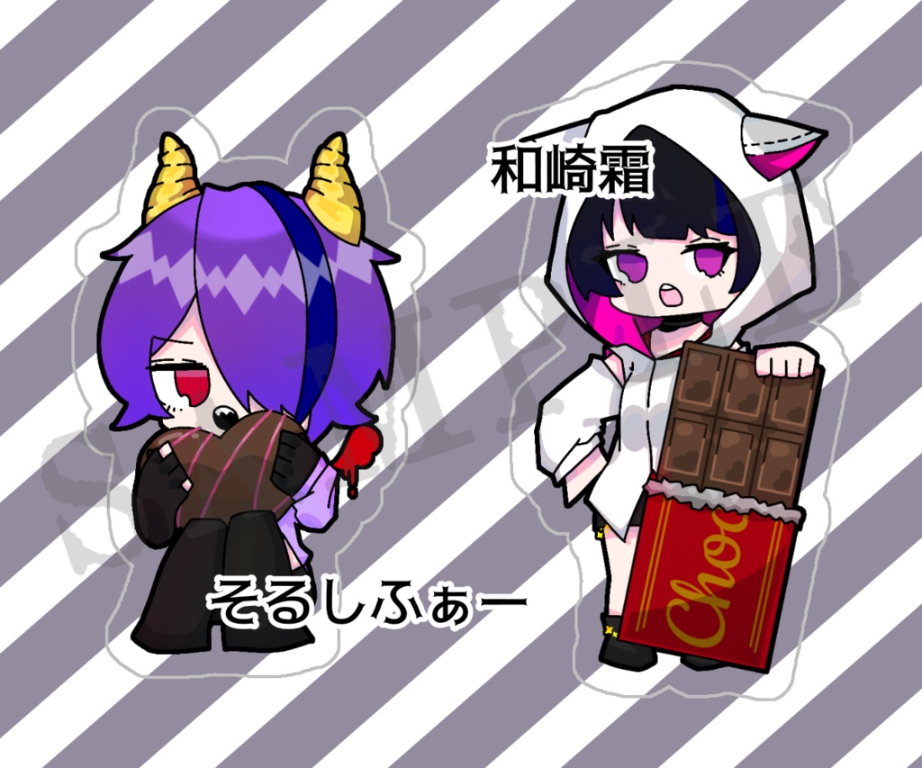 クリアステッカー