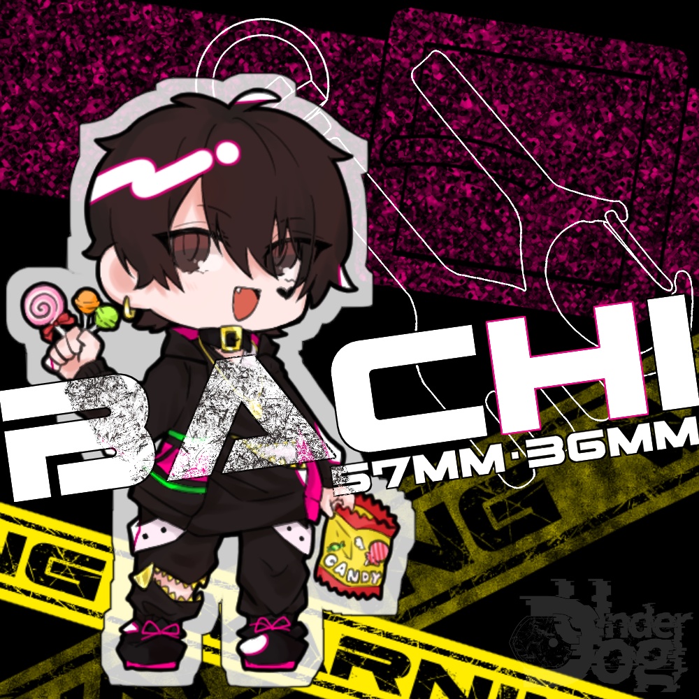 アクリルキーホルダー/UnderDog