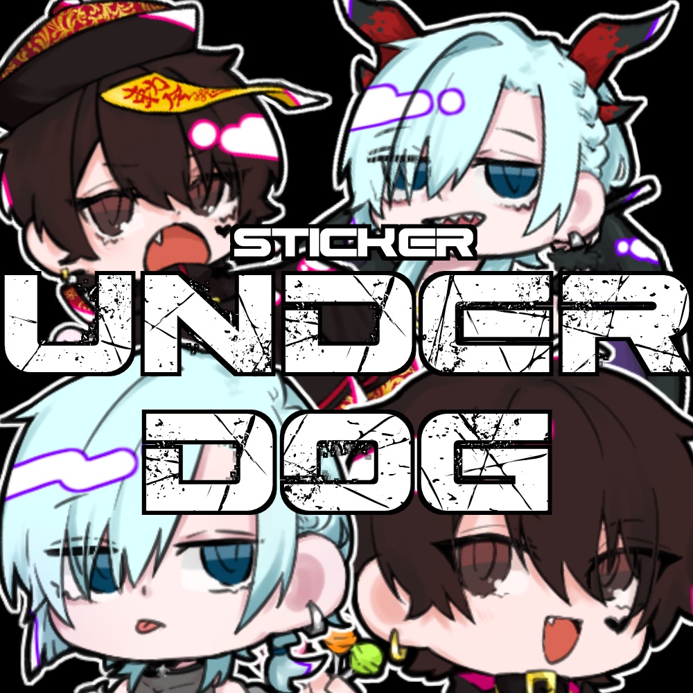 ステッカーセット/UnderDog