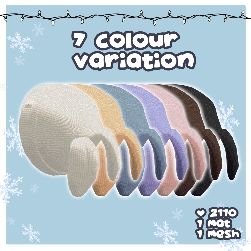 ❄️🐇 Usagi Hat / ウサギの帽子 ❄️🐇