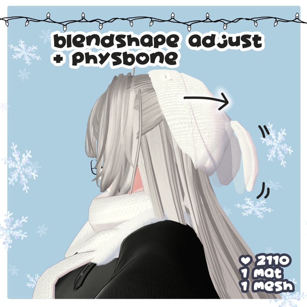 ❄️🐇 Usagi Hat / ウサギの帽子 ❄️🐇