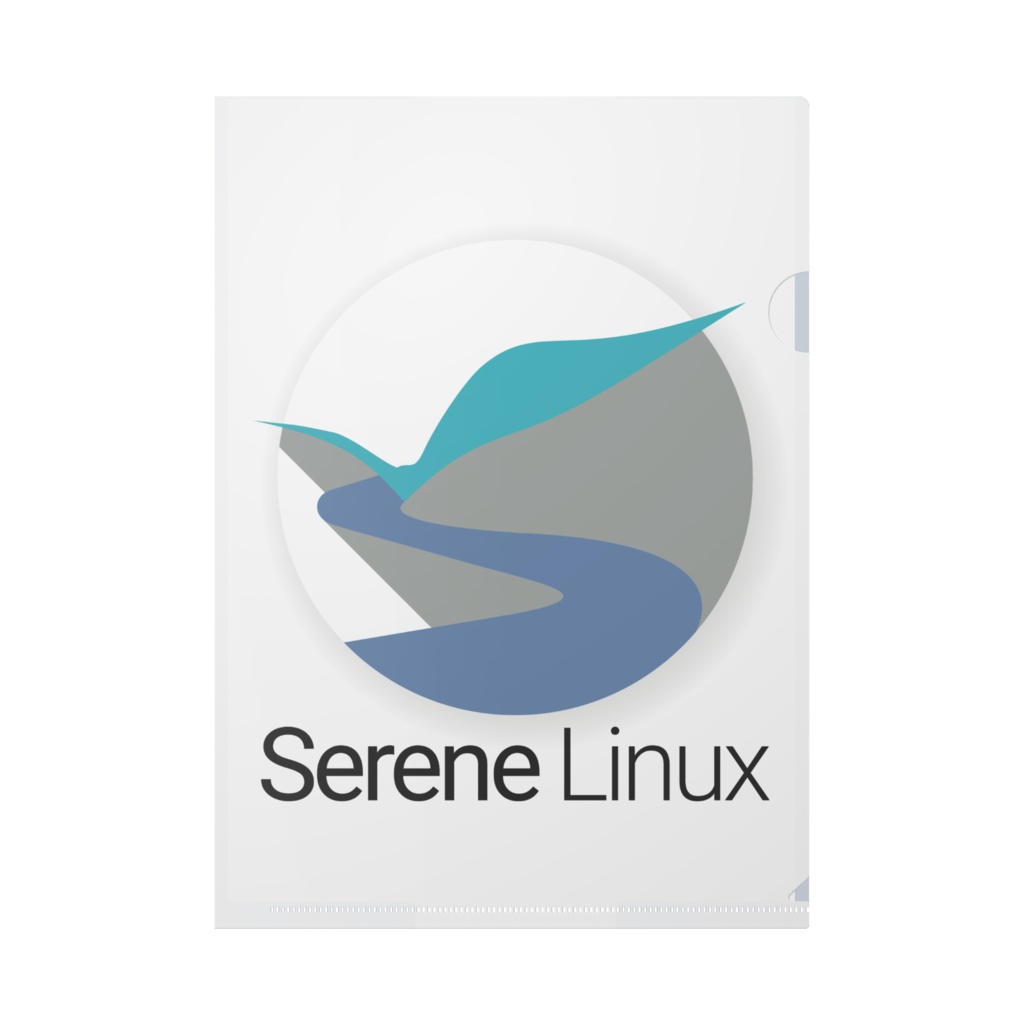 SereneLinux-クリアファイル