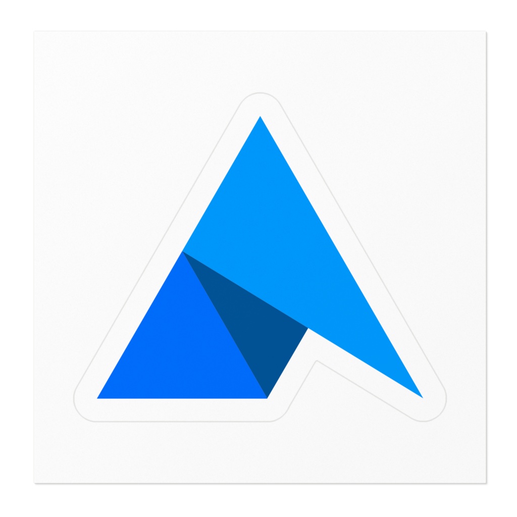 Alter Linux アイコンステッカー