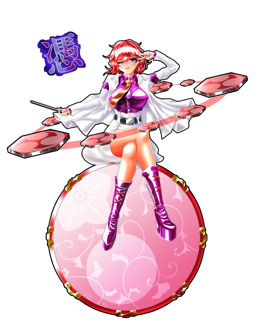 堀川雷鼓リバーシブルアクリルフィギュア