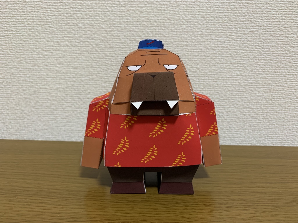 ペーパークラフト小戸川