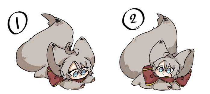 ぼくがおちびです。