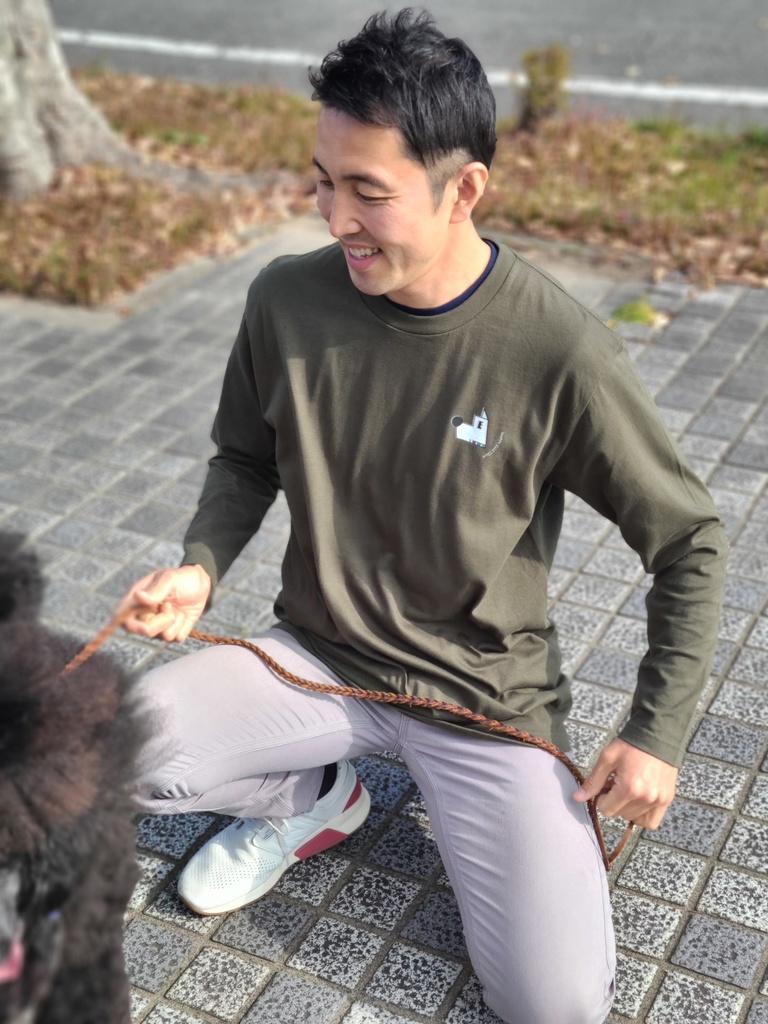 HAPPY DOG TEAMロングTシャツ