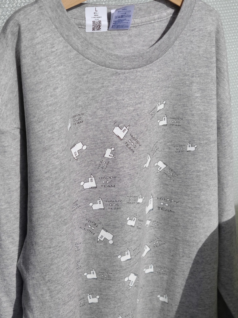 HAPPY DOG TEAMロゴロゴ ロンT