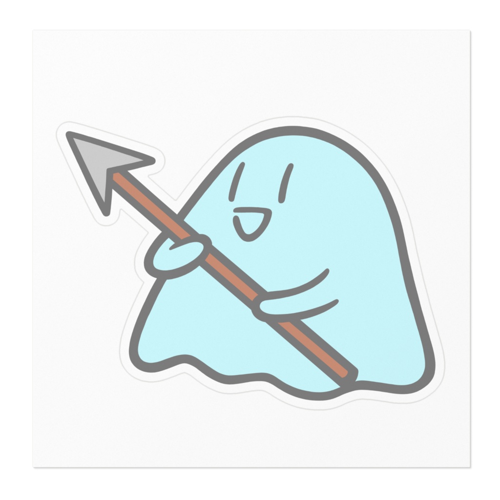 つよいスライムステッカー