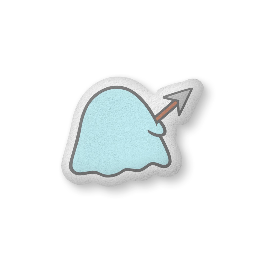 つよいスライム ふかふかクッション【中サイズ】