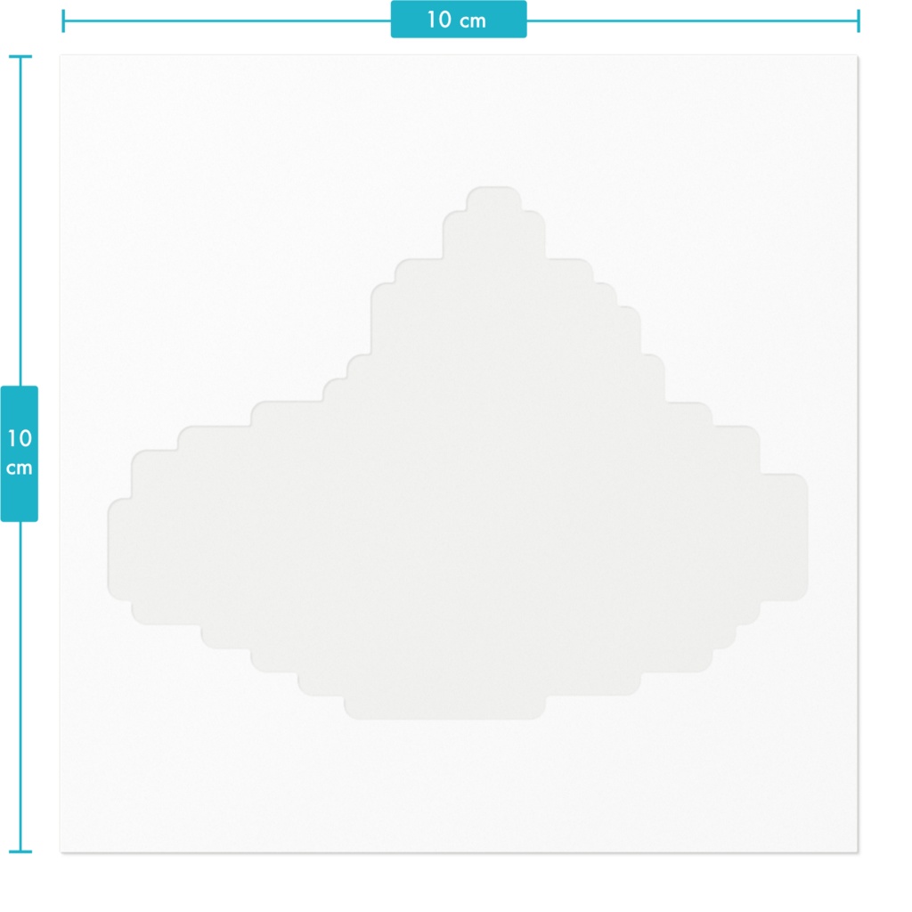 こぼれたメロンソーダフロート(ドットver.)【ステッカー】