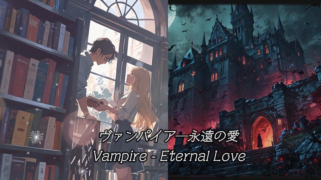 [DL ver.]『ヴァンパイア―永遠の愛_Vampire -Eternal Love』全6曲・歌詞・画像付き with lyrics & images of all music