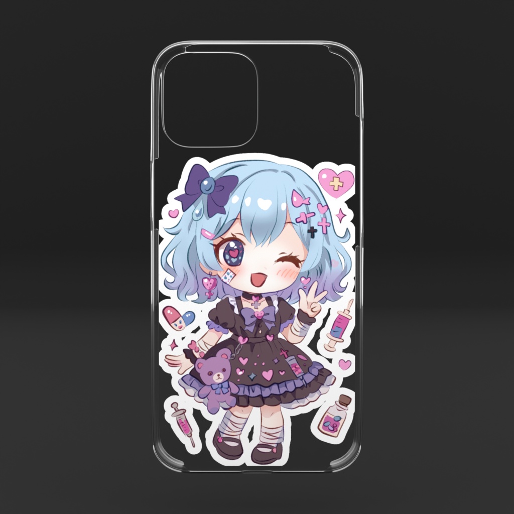 みるるちゃん i-phone15 クリアケース